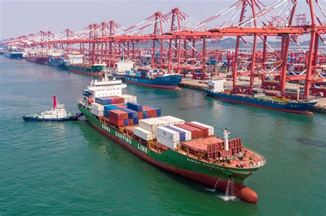 Export shipments from China