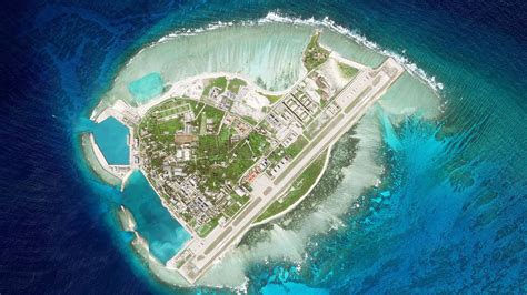 China's island base on Johnson South Reef