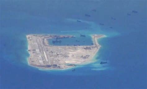 China's island base on Gaven Reef