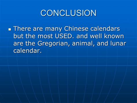 Conclusion of Chinese calendar 2025