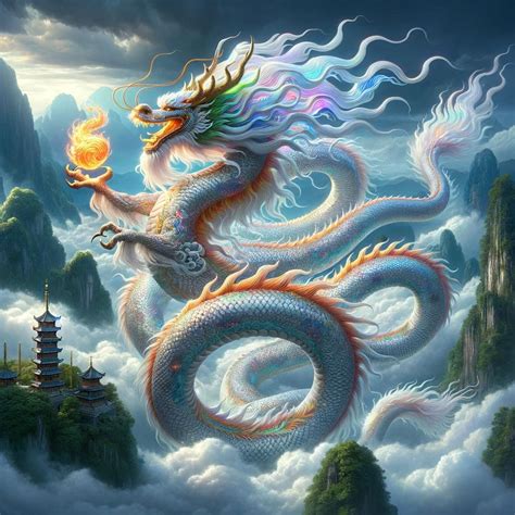 Drawing a Chinese dragon