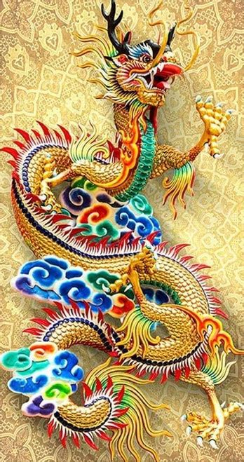 Chinese Dragon Painting