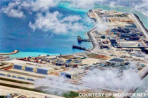 Chinese Military Base in the Spratly Islands