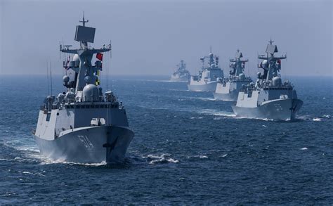 Chinese Navy Fleet