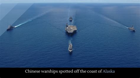 Chinese warships near Alaska