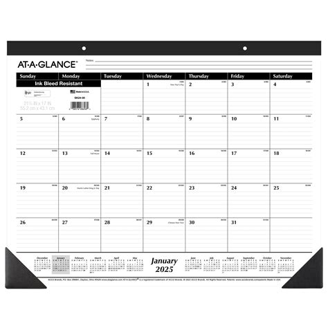 Choose Desk Calendar 2025