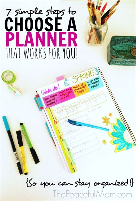 Choosing a planner