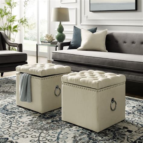 Choosing the perfect navy blue ottoman