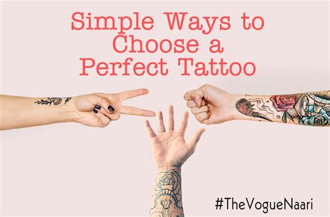 Choosing the Right Tattoo Design