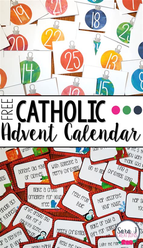 Christian Advent Calendar Activities