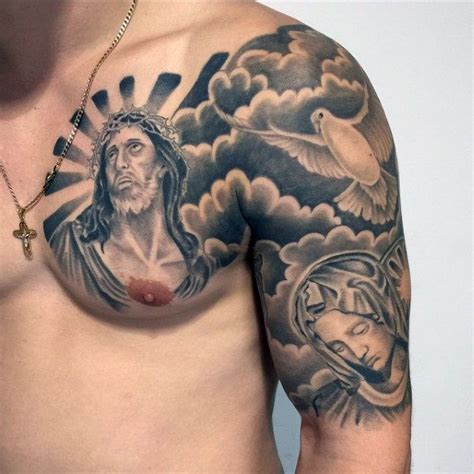 Christian tattoo ideas for chest