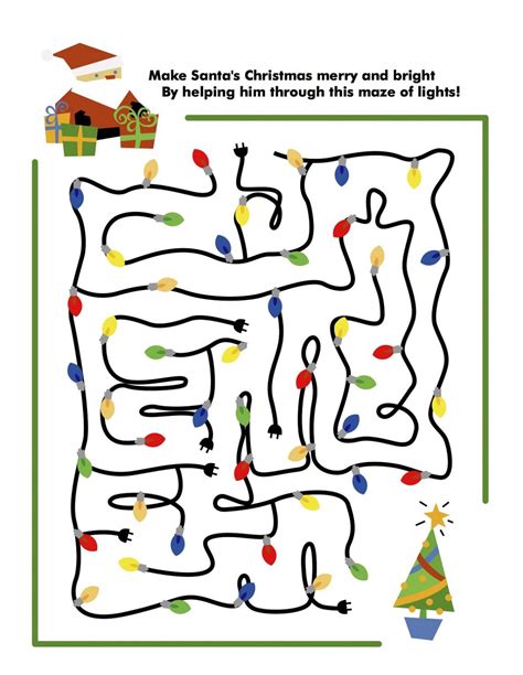 Christmas activity sheets