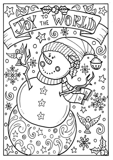 Christmas Coloring Sheets for Adults