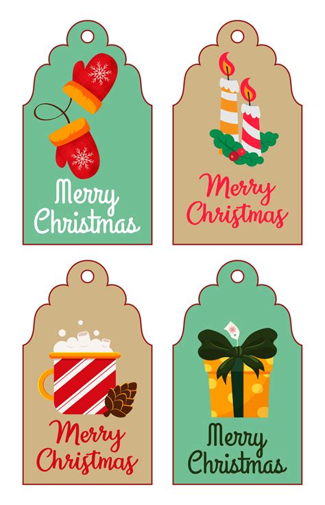 Christmas Gift Tags Templates