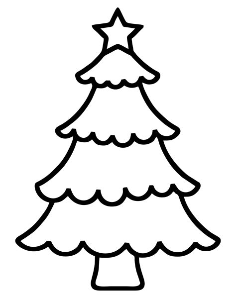 Christmas Tree Printable 1