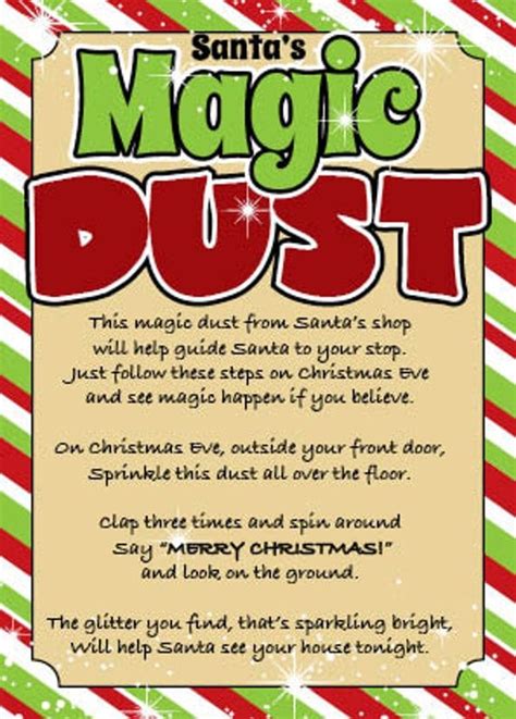 A sprinkle of magical dust, used to make the impossible possible