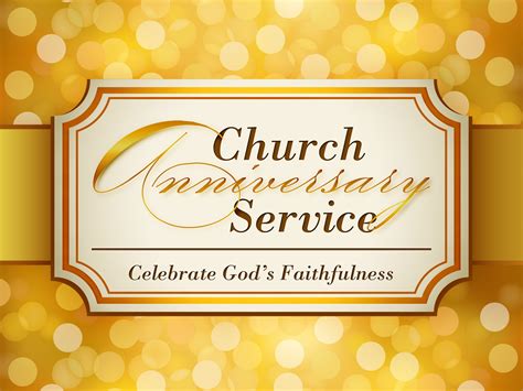 Church Anniversary