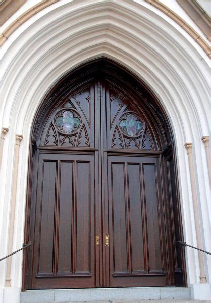 A church door