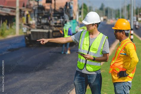 Civil Engineer Building Roads