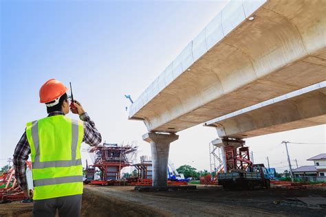 Civil Engineer Maintaining Infrastructure