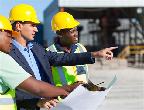 Civil Engineer Managing Construction Site