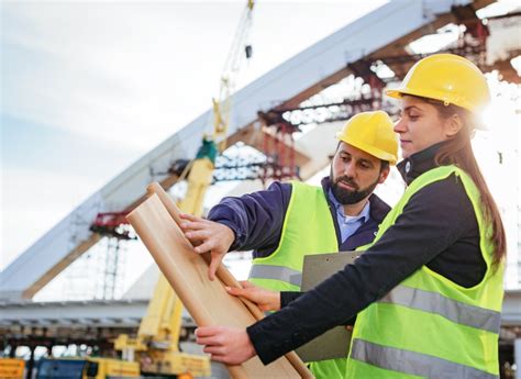 Civil Engineers Conducting a Site Inspection