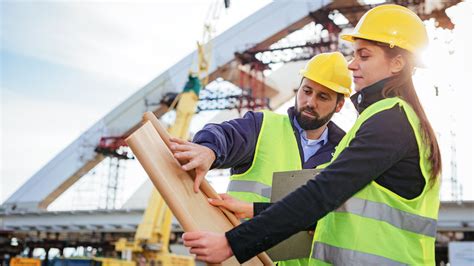 Civil Engineers Inspecting a Bridge