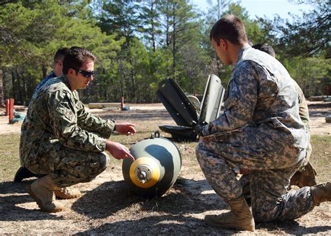 Civilian EOD training experts in action