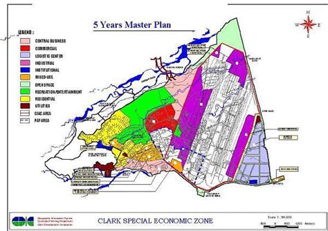 Clark Freeport Zone Map