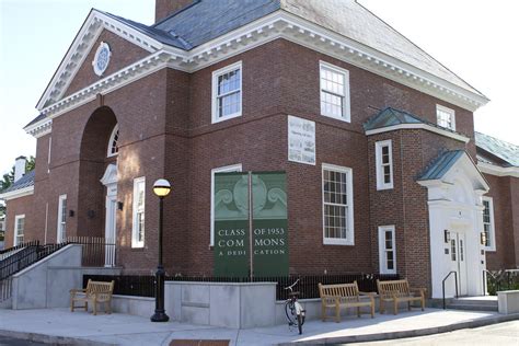 A photo of the Class of 1953 Commons building