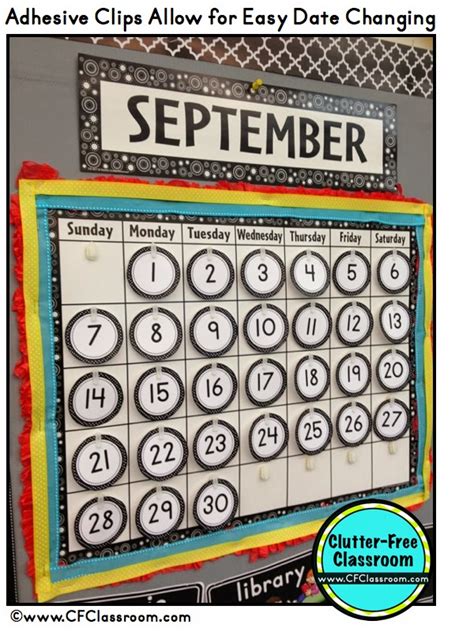 Classroom Calendar Ideas