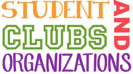 Clubs and Organizations