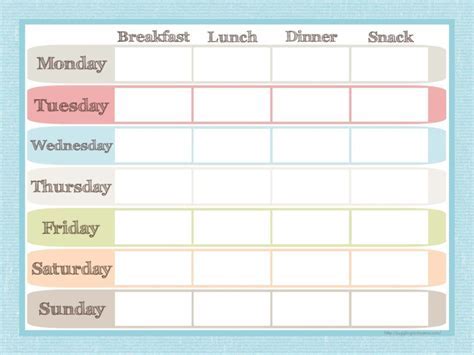 CMS Lunch Calendar Nutrition Programs