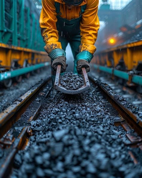 Coal Miner Loading Coal