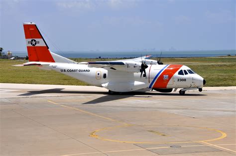 Coast Guard Aircraft in Flight