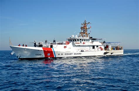 Coast Guard vessel in Los Angeles Harbor