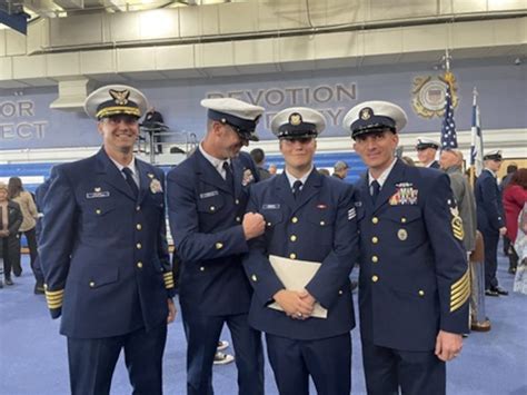 Coast Guard boot camp graduation