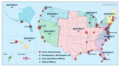 Coast Guard Districts