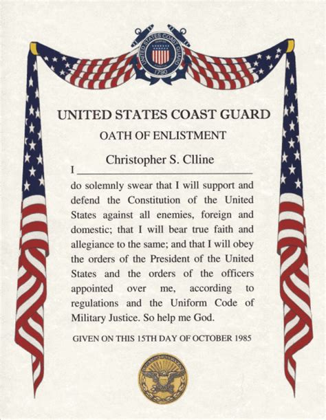 Coast Guard Enlistment Options