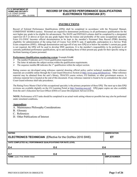 US Coast Guard Enlistment Requirements