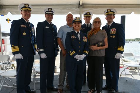 Coast Guard Officer Commissioning