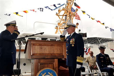 Coast Guard Officer Commissioning Ceremony