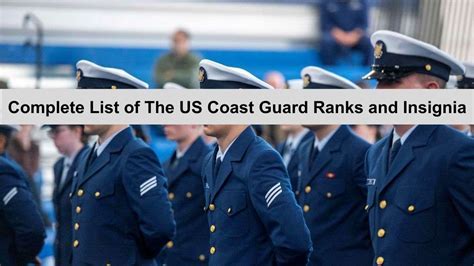 Coast Guard Officer Experience