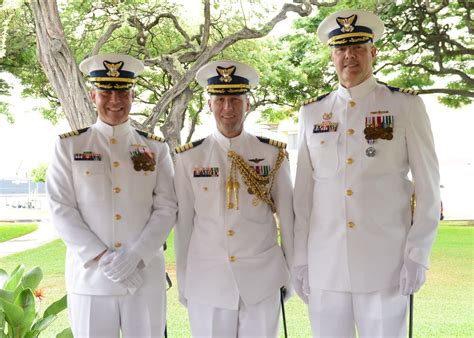 Coast Guard Reserve Officer Serving