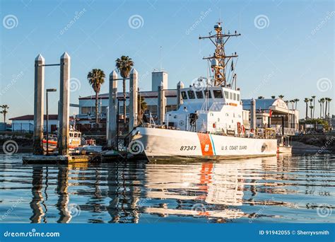 Coast Guard vessel in San Diego Bay