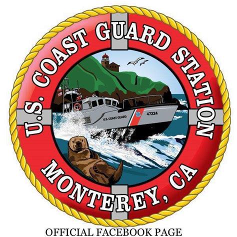 Coast Guard vessel in Monterey Bay