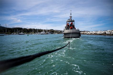 Coast Guard vessel in Monterey Bay