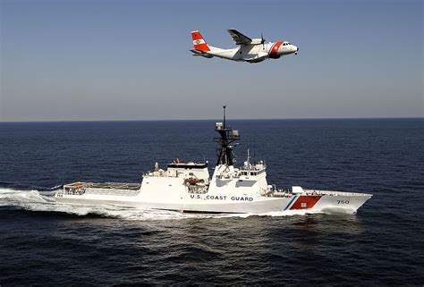 The Coast Guard has a diverse range of vessels and aircraft