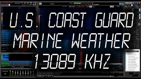 Coast Guard Weather Forecasting