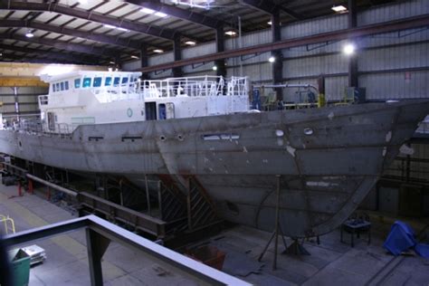 Coast Guard Welder on Vessel